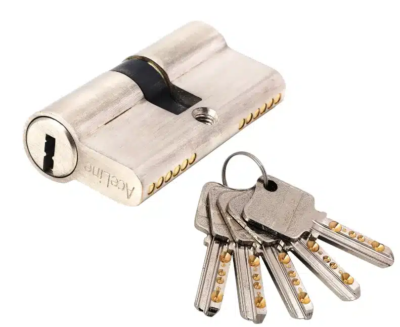 Euro Cylinder Lock Thumbturn cylinder lock with keys