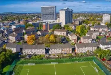 Hamilton City in Scotland