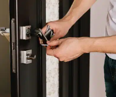 Lock repair on a upvc door