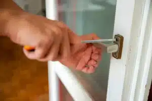 Home Installing a new door lock